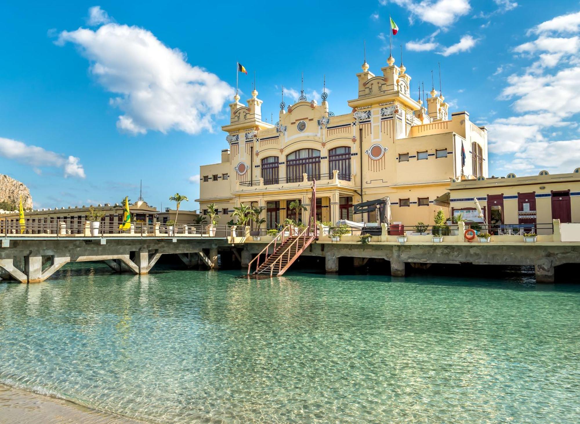 Green House Beach Hotel Mondello Kültér fotó